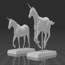 Unicorns 28mm Miniatures