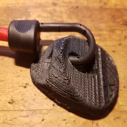 Velcro cargo mount for car boot