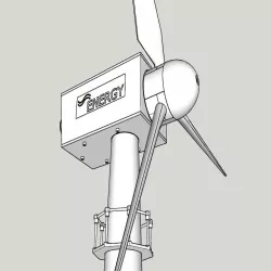 Windkraft-Anlage (pausiert - warte auf Teile aus China)