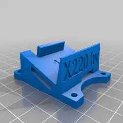 Wizard x220hv Camera Mount 15°