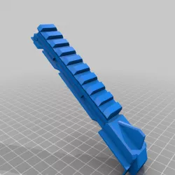 X-Shot Chaos Meteor Picatinny Rail