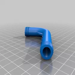 12mm Tube Connector 90 deg elbow