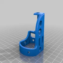18mm Rocket Engine Gimbal Mount for Thrust Vector Control