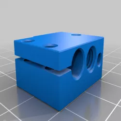 3D model E3D V6 extruder