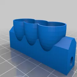 80mm Spindle motor LED holder.
