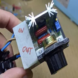 AC dimmer bracket