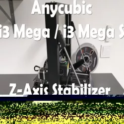 Anycubic i3 Mega z-axis stabilizer and adjuster V1.1