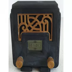 Art Deco FM Radio with PCB