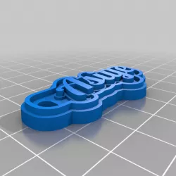Asiye Keychain