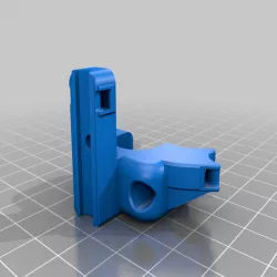 BL-Touch Probe Mount for Yakandu's Kossel Effector (With STEP File)