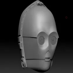 C3PO DP Re sculpt head