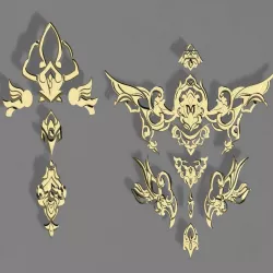 Carved Decor Corner 