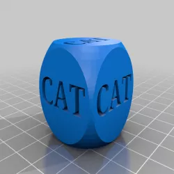 Cat Always Wins Dice