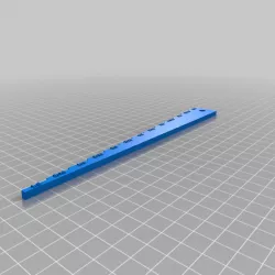 Combine sieve setting tool