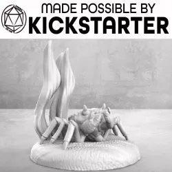 Crab - Action Pose - Tabletop Miniature