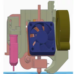 Creality Ender CR10 Single Blower & BL Touch