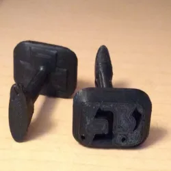Customized Initial Cufflinks