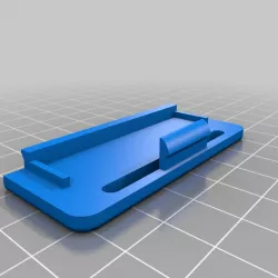 DOD Pedal Battery Cover (FDM Optimized Version)