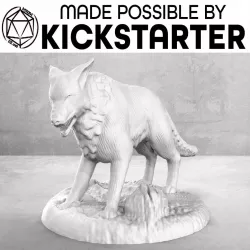 Dog - Action Pose - Tabletop Miniature