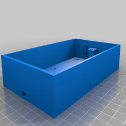 Double UK Power Socket Back Box