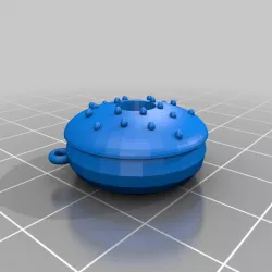 Doughnut  keychain