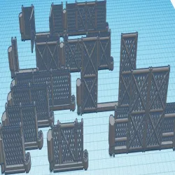 Dungeon Stick modern   fences 