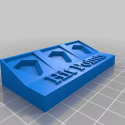 Dungeons and Dragons D10 HP Tracker