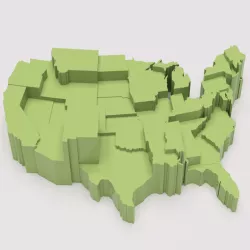 Federal Aid in Billions per Million People For Each State
