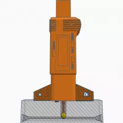 Filament diameter sensor with tire caliper