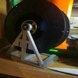 filament stand ball bearing and quick mounting for floor and wall. 53mm