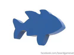 Fish Meeple for Board Games