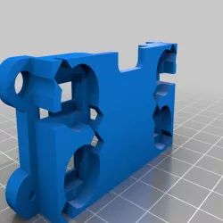 Gameboy Zero Quad Rear Button Bracket