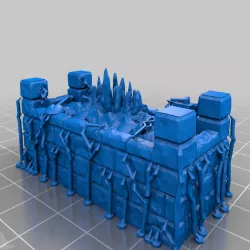 HeroQuest kellars keep/karn varn 3D tiles