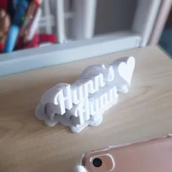 Hynn's Hynn name plate