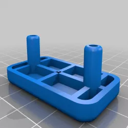 IKEA MICKE corner desk leg caps