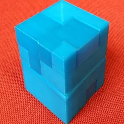 Interlocking Puzzle Cube #1