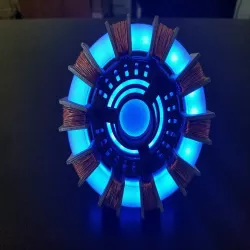 Iron Man Arc Reactor with Gemma MO and LED Rings