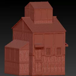 Japanese farm houses
