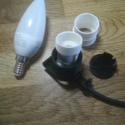 Lamp-Attachment for 3D-Printers (E14)