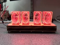 Lasercut Lixie Display / Clock