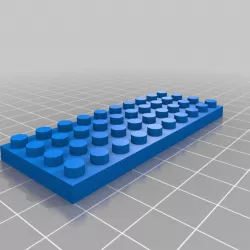 LEGO 10x4 plade
