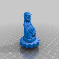 Master Chief Buddha Extruder Knob