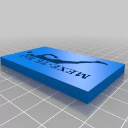 Mexe-te Mó Key Chain