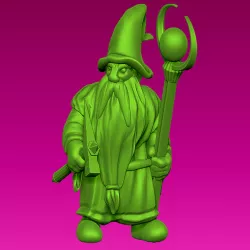 Miniature - Dwarf Wizard (2017)
