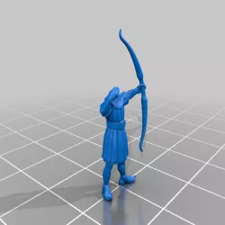 Miniature Medieval Archer