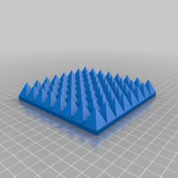 Miniature Painting Pyramid Tile