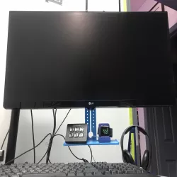 Monitor shelf to mount beneath LG 29UM58-P (adaptable)