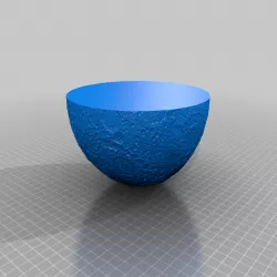 Moon Moon, Lunar Elevation Model