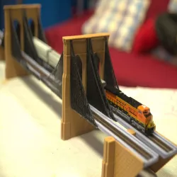 N-Scale Brooklyn Bridge