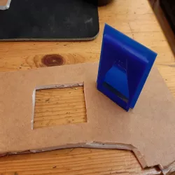 NACA duct for foamboard RC plane